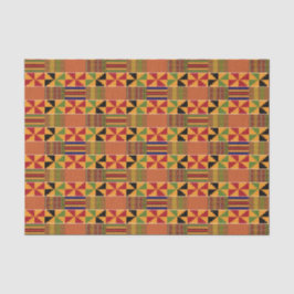 Papel De Seda Pino Africano Tradicional Kente K70 