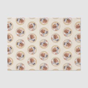 Papel De Seda Pinter Painting English Cute Original Pet Dog Art