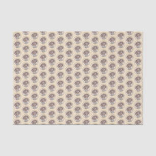 Papel De Seda Pintura Alemã de Ponta Curta - Arte Original