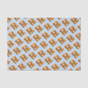 Papel De Seda Pintura anunciando do cão do Retriever do pato de