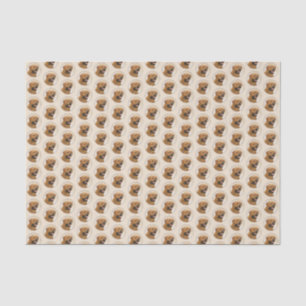 Papel De Seda Pintura de Cão de Bordéus - Arte de Cão Origina