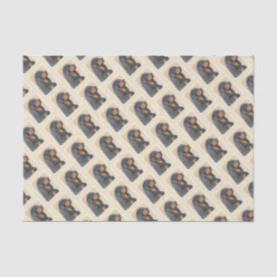 Papel De Seda Pintura de Gordon Setter - Arte de Cachorro Origin