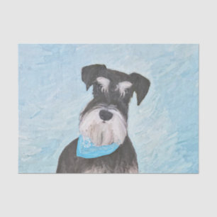 Papel De Seda Pintura de Schnauzer (Miniatura) - Cachorro Origin