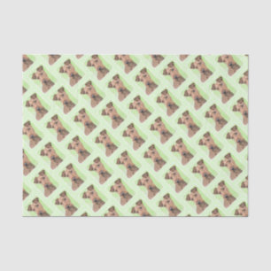 Papel De Seda Pintura de Terrier irlandesa - Arte de Cão Origin
