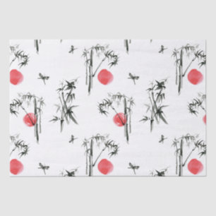 Papel De Seda Pintura de tinta japonesa