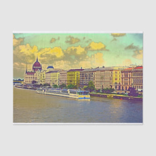 Papel De Seda Pintura do Parlamento húngaro
