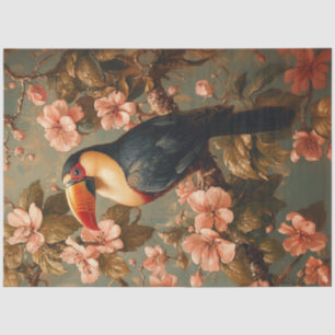 Papel De Seda Pintura em Estilo Vintage de Tucano Tropical Decou