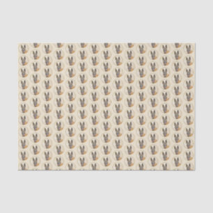 Papel De Seda Pintura em Malinois Belga - Arte Cachorra Original