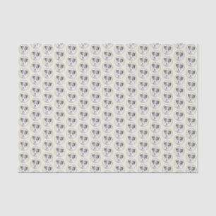 Papel De Seda Pintura grossa de Russell Terrier - Arte original