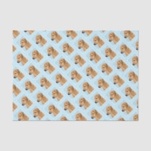 Papel De Seda Pintura Ridgeback da Rodésia - Arte Cachorra Origi
