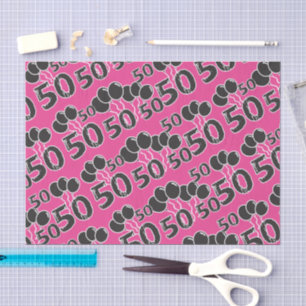 Papel De Seda PIQUE o 50th aniversário
