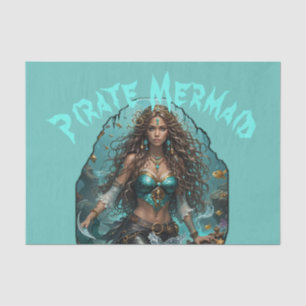 Papel De Seda Pirata - Sereia Lady Thunder_Cove