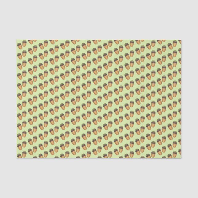 Papel De Seda Pistachio Madeleines Pastelaria Francesa (Frente )