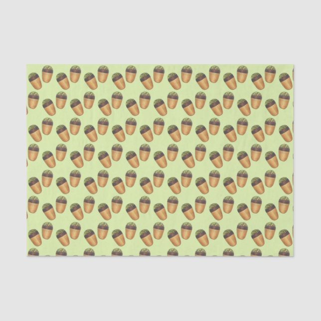 Papel De Seda Pistachio Madeleines Pastelaria Francesa (Frente )