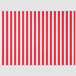 Papel De Seda Pistas brancas vermelhas estriadas padrão de carna