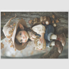 Papel De Seda Pixie Beige Hat Tissue Paper