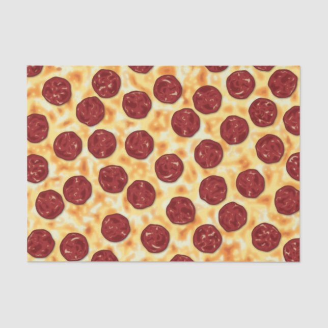 Papel De Seda Pizza Pepperoni (Frente )