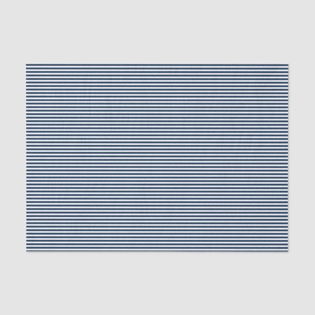 Papel De Seda Placa de baseball Stripes Blue 05-TISSUE WRAP PAPE (Frente )