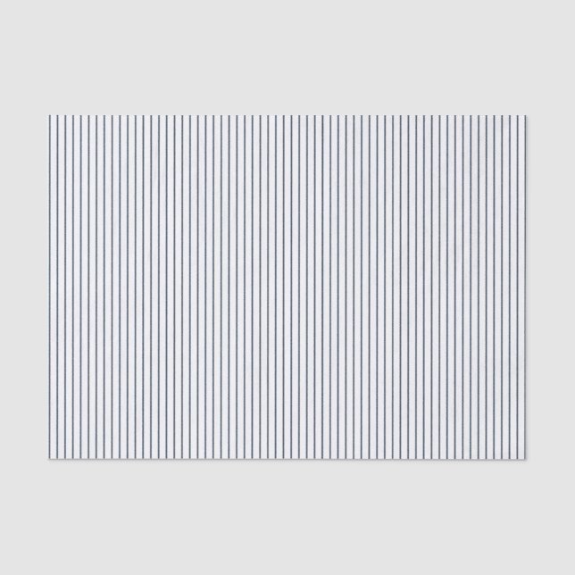 Papel De Seda Placa de baseball Stripes Blue 20-TISSUE (Frente )