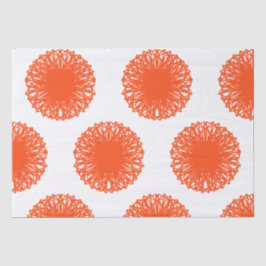 Papel De Seda Placa laranja Sphere Graphics Abstrato Art