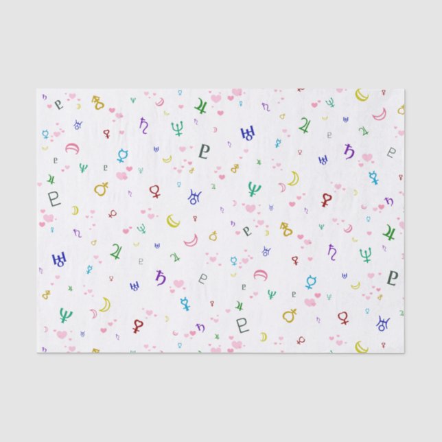 Papel De Seda Planetas Adoráveis (Frente )
