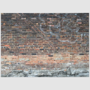 Papel De Seda Plano de fundo do tijolo antigo: 20 x 30 por págin