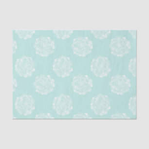 Papel De Seda Plantar Felicidade Padrão de Suculência Pastel