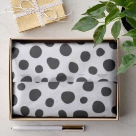 Papel De Seda Playful Energy Dalmatian Inspired Dotted Spots