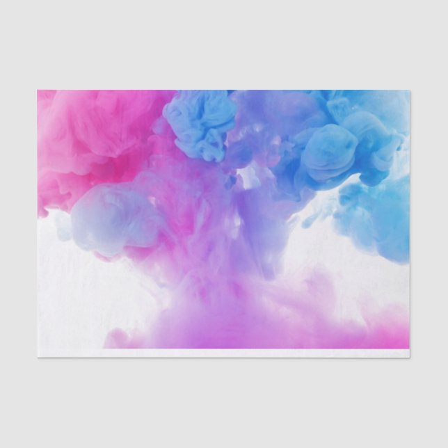 Papel De Seda Plumas de Tinta (Frente )