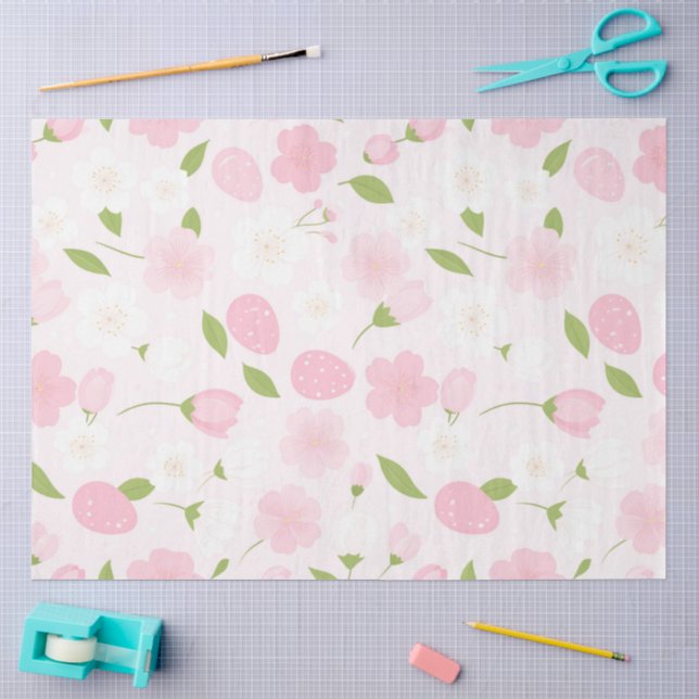 Papel De Seda Poeirinha de Primavera em Todo Lugar (Arte )