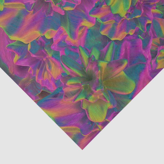 Papel De Seda polímero tropical : (Detalhes)