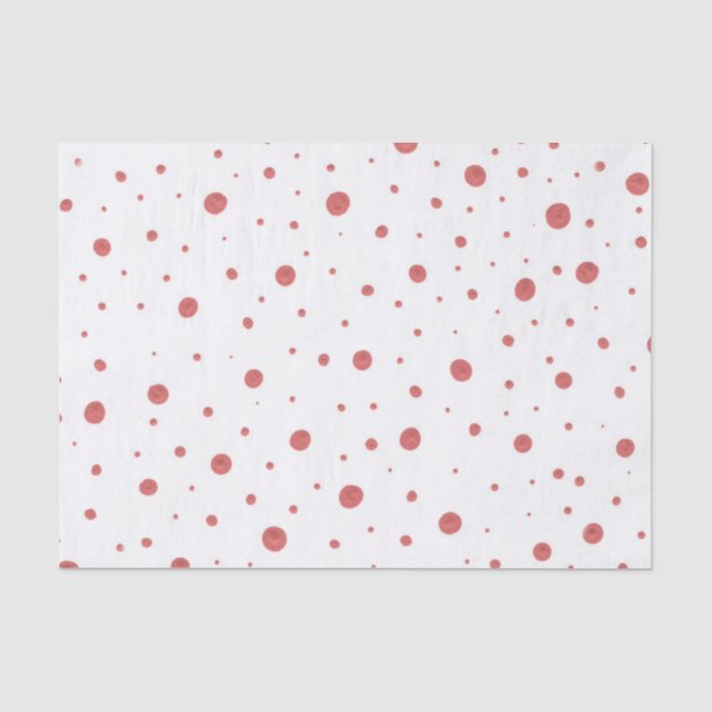 Papel De Seda Polka-Dot (Frente )