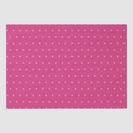 Papel De Seda Polkadots-Seashells Rosa-