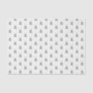 Papel De Seda Polvo Estilizado Vintage com Braços Espalhados #2