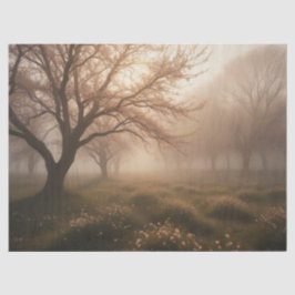 Papel De Seda Pomar de mofo em primavera