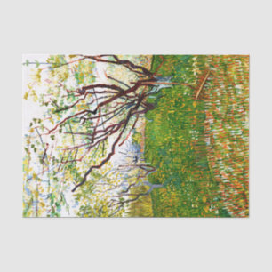 Papel De Seda Pomar Flor (1888) por Vincent Van Gogh