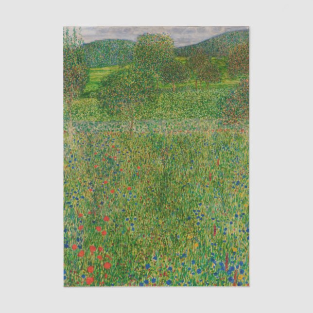 Papel De Seda Pomar por Gustav Klimt (Frente )