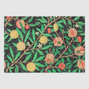 Papel De Seda Pomegranato e Flores em Ramais