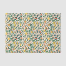 Papel De Seda Pomegranato William Morris soft original em branco