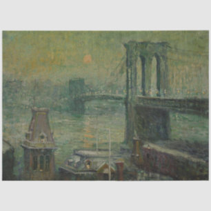 Papel De Seda Ponte Brooklyn (Landmark Nova Iorque) (NYC)