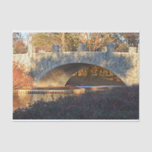Papel De Seda Ponte pintada no por do sol por Shirley Taylor