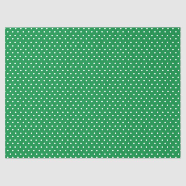 Papel De Seda Ponto Verde Bolha (Frente )