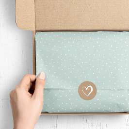 Papel De Seda Pontos de Neve Branca e Casa Branca | Cores editáv