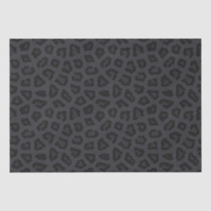 Papel De Seda Pontos de Pantera Preta