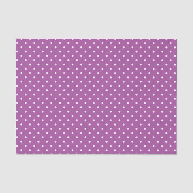 PAPEL DE SEDA PONTOS POLKA ORIENTADORES BRANCOS (Frente )