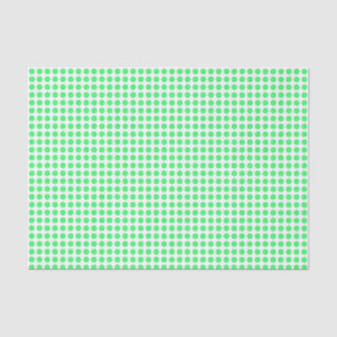 Papel De Seda Pontos verdes claros no livro branco