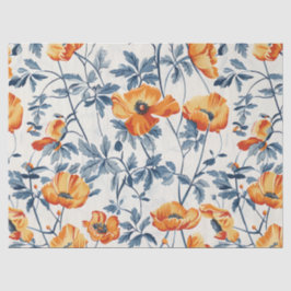 Papel De Seda Poppies de Grande Arte da Califórnia - 10 lb, 17"x