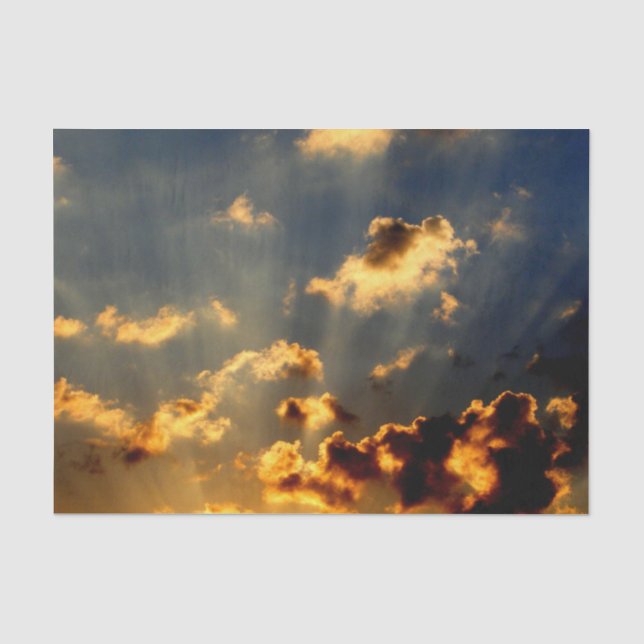 Papel De Seda Por do sol (Frente )