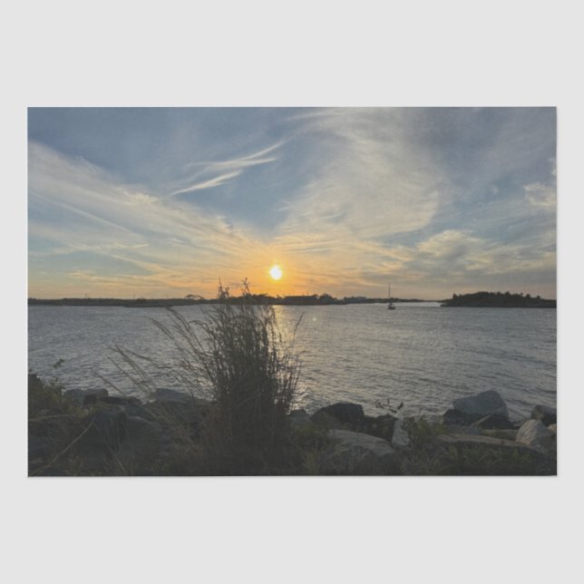 Papel De Seda Pôr do sol #1 (Frente )