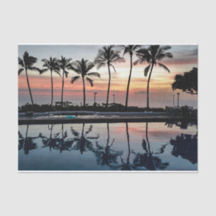 Papel De Seda Por do sol do dia de Natal